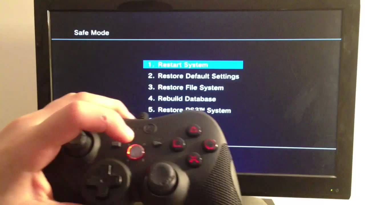 how to load ps3 game